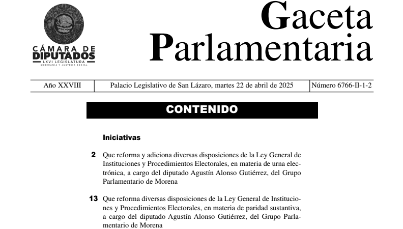 Propuesta al Artículo 27